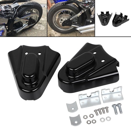 Metal rear swingarm axle cover - rear,